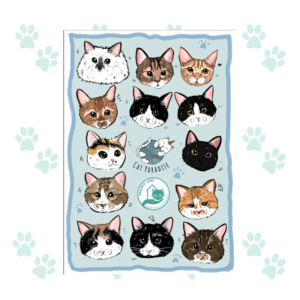 Cat Stickers 2023